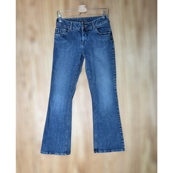 Silver Jeans Denim - Y2K Silver Jeans Womens Size 29 Low Rise Dark Wash Bootcut Flare Denim Stretch